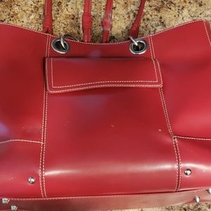 Well Loved Wilson's Leather work bag